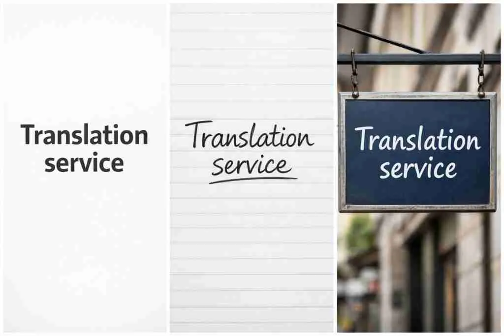 Business Translation Sample