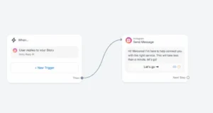 Instagram Story Reply Funnel with ManyChat + n8n