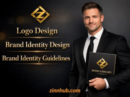 I will design a professional logo and brand identity with full commercial right