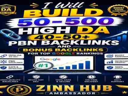 I Will Create 50-500 High DA 40-50+ PBN Backlinks for SEO Authority and Rankings + bonus backlinks