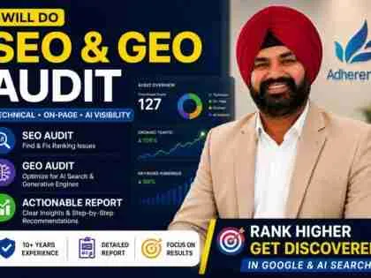 I Will Give You Full SEO & AI Visibility Audit with Dashboard & Report