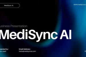 MediSync AI — Healthcare SaaS Pitch Deck