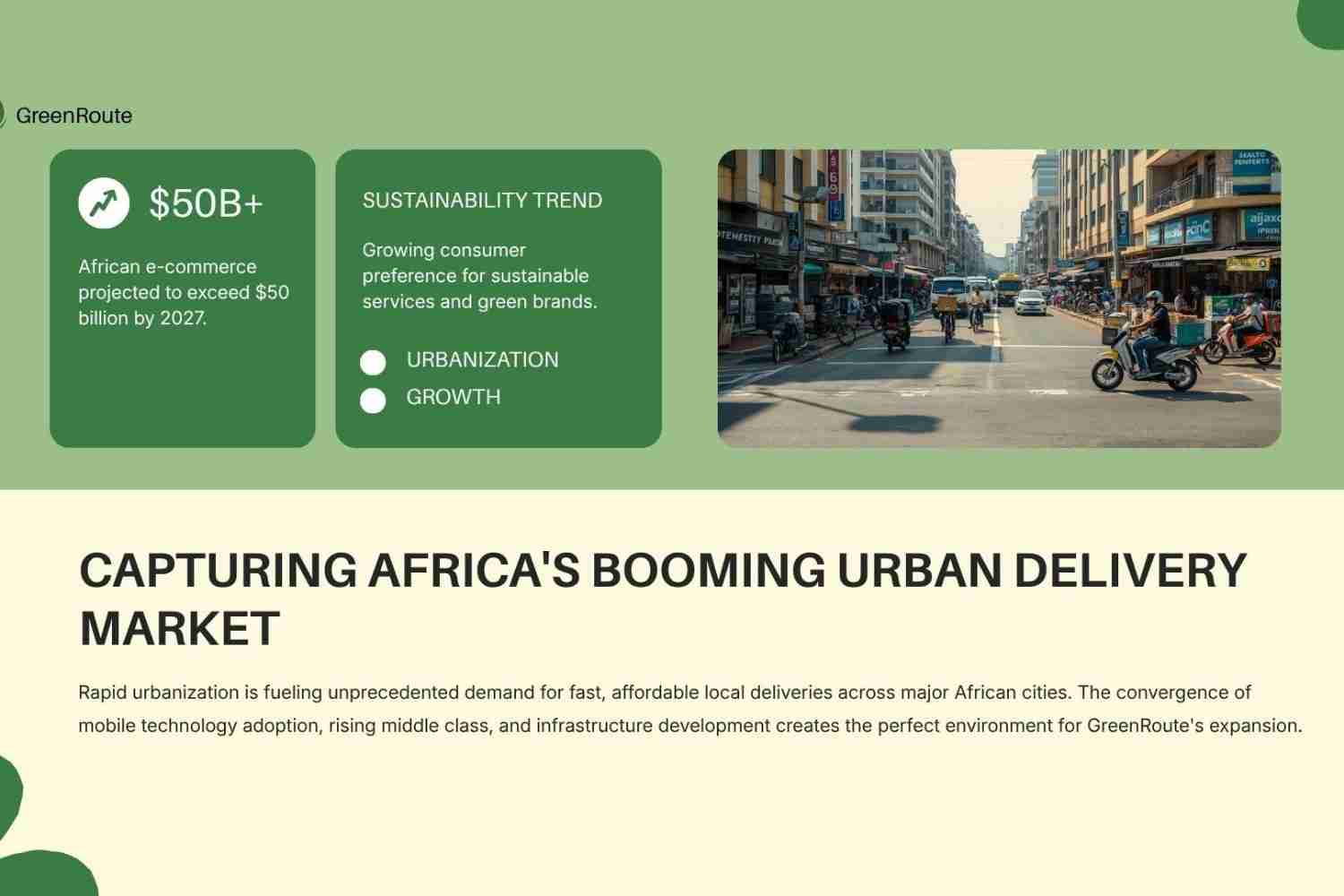 I Will Design An Investor-Ready Eco-Friendly Logistics Pitch Deck Template For Your Startup In Canva 3 I Will Design An Investor-Ready Eco-Friendly Logistics Pitch Deck Template For Your Startup In Canva - Image 3