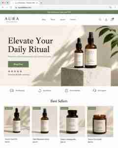 Aura Wellbeing Shopify