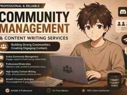 I Will Be Your Web3 Discord and Telegram Community Manager
