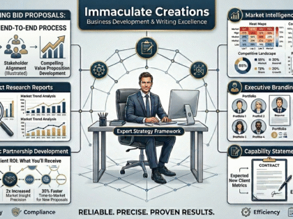 I Will Make And Design Contract Research,Bid Winning Proposals And Capability Statement — Available On Zinn Hub