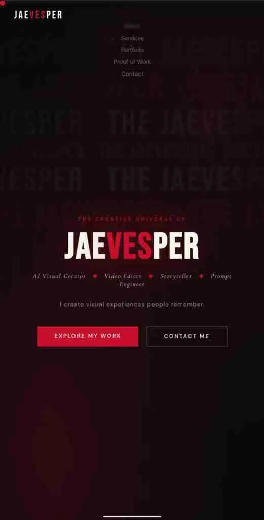 Portfolio website