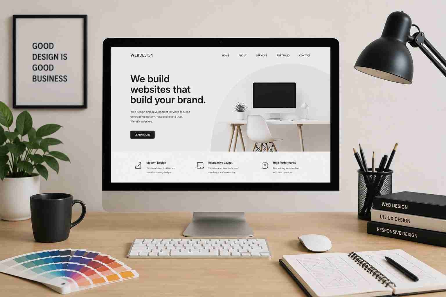 I Will Design And Develop A Modern High-Performance Website For Your Business 1 I Will Design And Develop A Modern High-Performance Website For Your Business