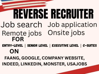 I Will Do Reverse Recruiting, Job Search And Apply, Remote Jobs, Onsite Jobs 2 I Will Do Reverse Recruiting, Job Search And Apply, Remote Jobs, Onsite Jobs — Available On Zinn Hub