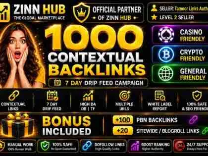 I will build 1000-5000 authority backlinks with drip feed plus bonus PBN and sitewide links
