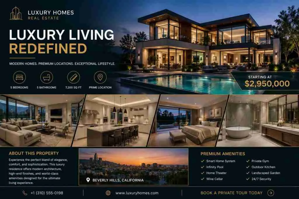 Luxury Homes Real Estate Showcase