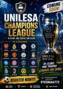 A match day flyers for a friendly match