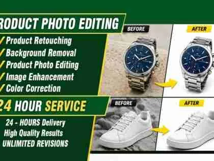 I Will Edit Product Photos, Remove Backgrounds and Retouch Images in Photoshop