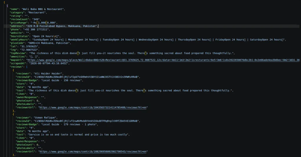I will scrape data from specific site in well organized format