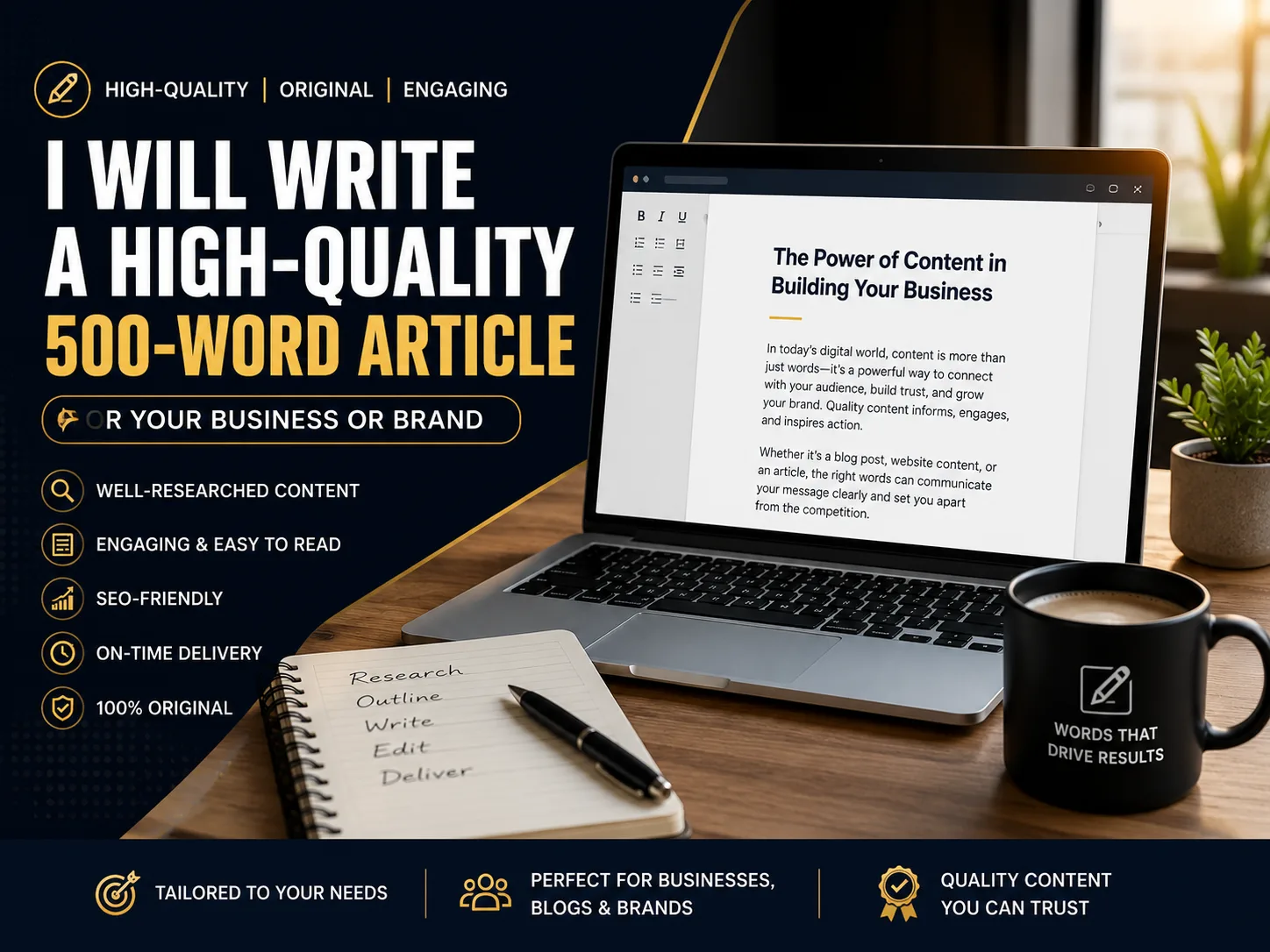 I Will Write A High-Quality 500-Word Article For Your Business 1 I Will Write A High-Quality 500-Word Article For Your Business — Available On Zinn Hub