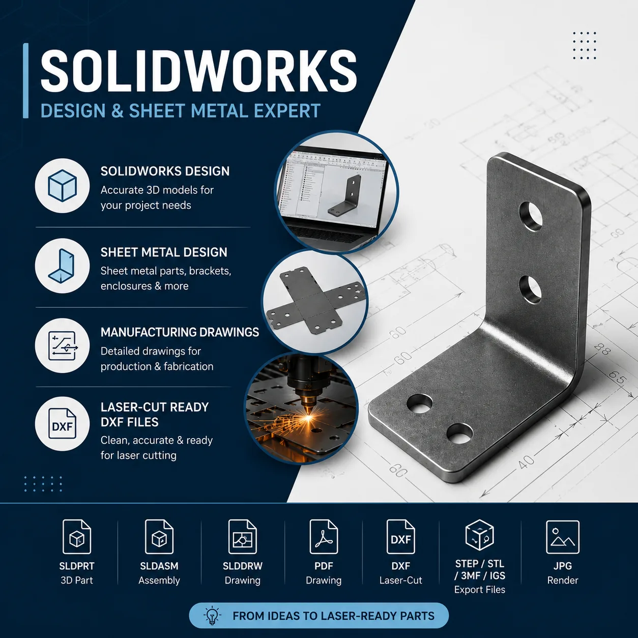 I Will Create Sheet Metal Designs And Flat Patterns 1 I Will Create Sheet Metal Designs And Flat Patterns — Available On Zinn Hub