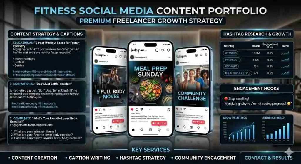 Social Media Content Strategy for a Fitness Brand