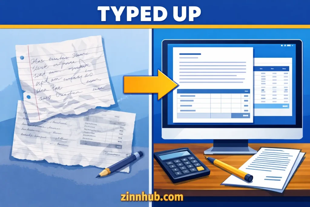 I will retype one page of your document into Word or Excel