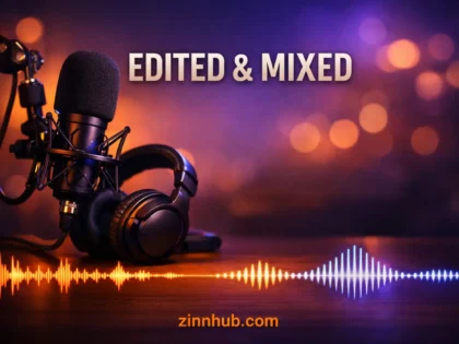 I Will Edit And Clean Up Fifteen Minutes Of Your Podcast 2 I Will Edit And Clean Up Fifteen Minutes Of Your Podcast — Available On Zinn Hub