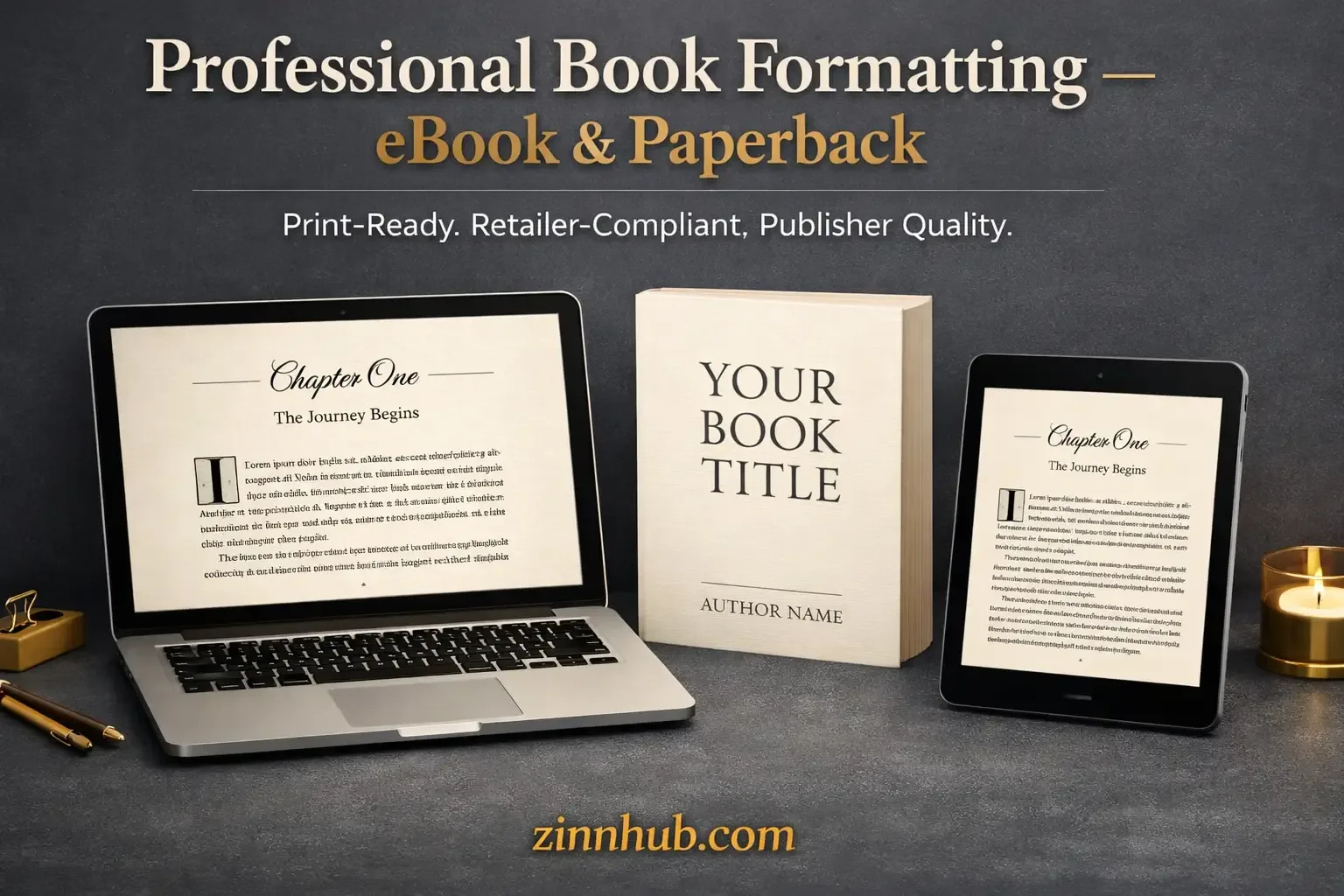 I Will Format Your Ebook And Paperback To Professional Kdp Standards 1 I Will Format Your Ebook And Paperback To Professional Kdp Standards