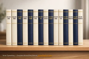 14-Book Series Typesetting