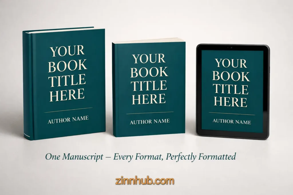 25,000-Word Manuscript — eBook, Paperback & Hardback