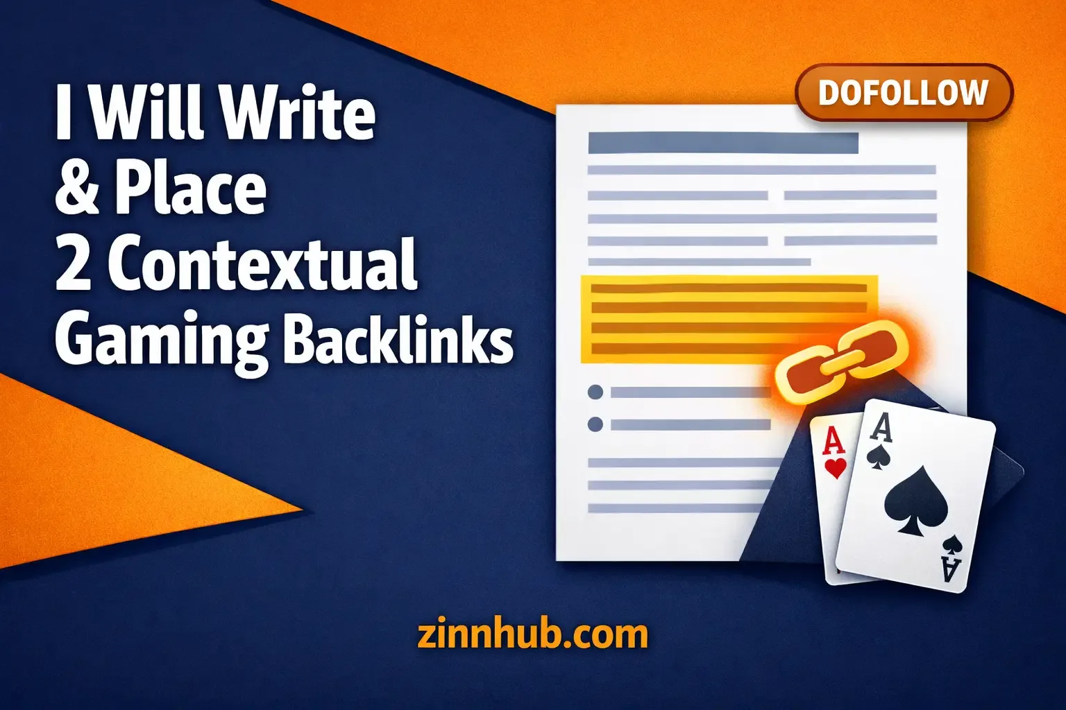 I Will Write And Place Two Contextual Gaming Niche Backlinks 1 I Will Write And Place Two Contextual Gaming Niche Backlinks — Available On Zinn Hub