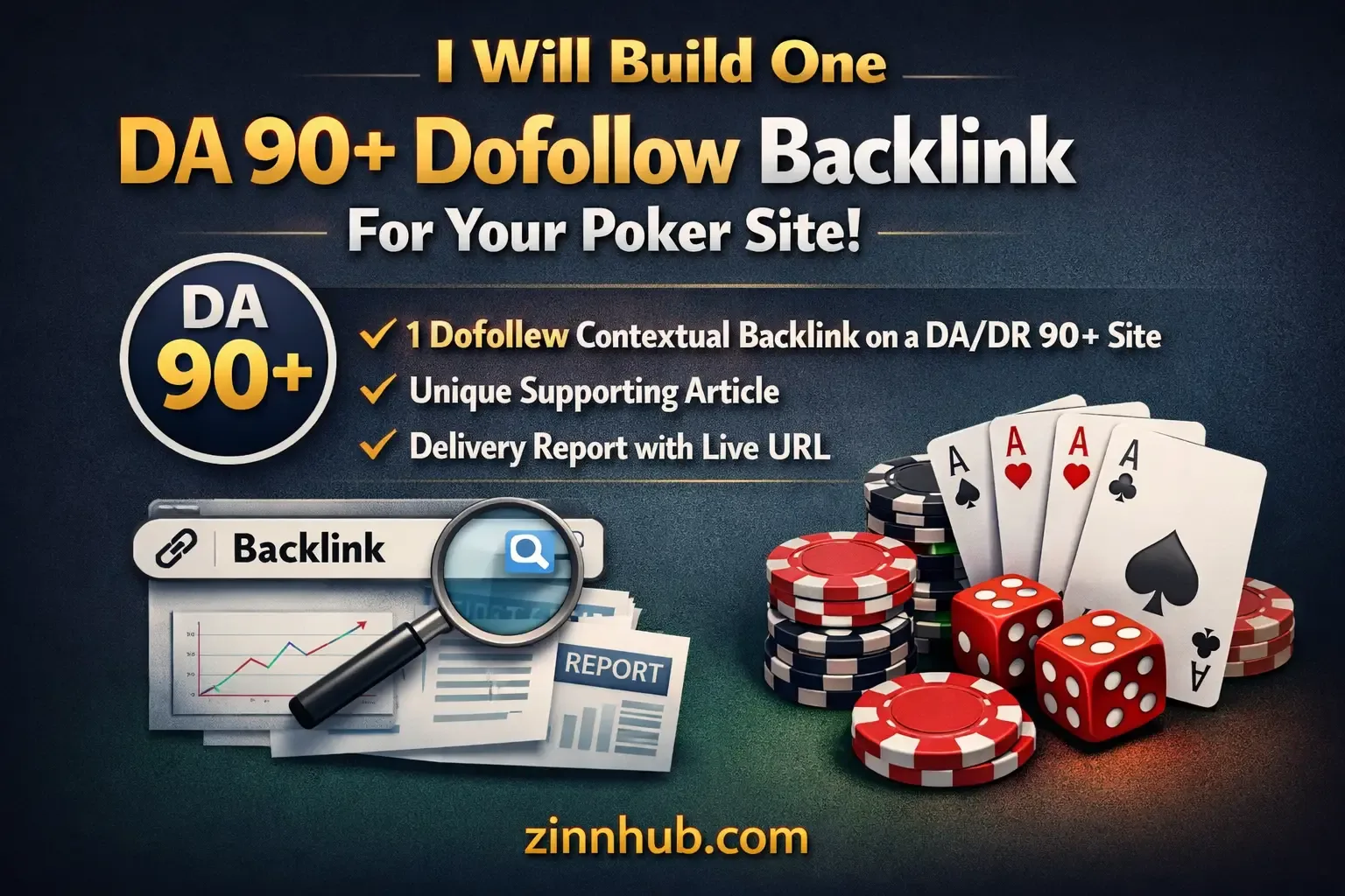 I Will Build One Da 90 Plus Dofollow Backlink For Your Poker Site 1 I Will Build One Da 90 Plus Dofollow Backlink For Your Poker Site — Available On Zinn Hub