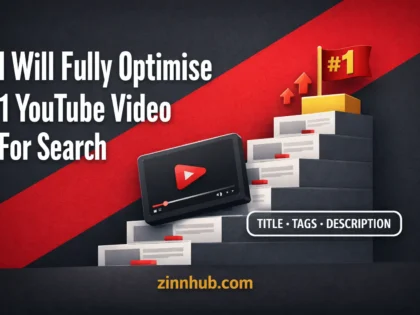 I Will Fully Optimise One Youtube Video For Search Rankings 2 I Will Fully Optimise One Youtube Video For Search Rankings — Available On Zinn Hub