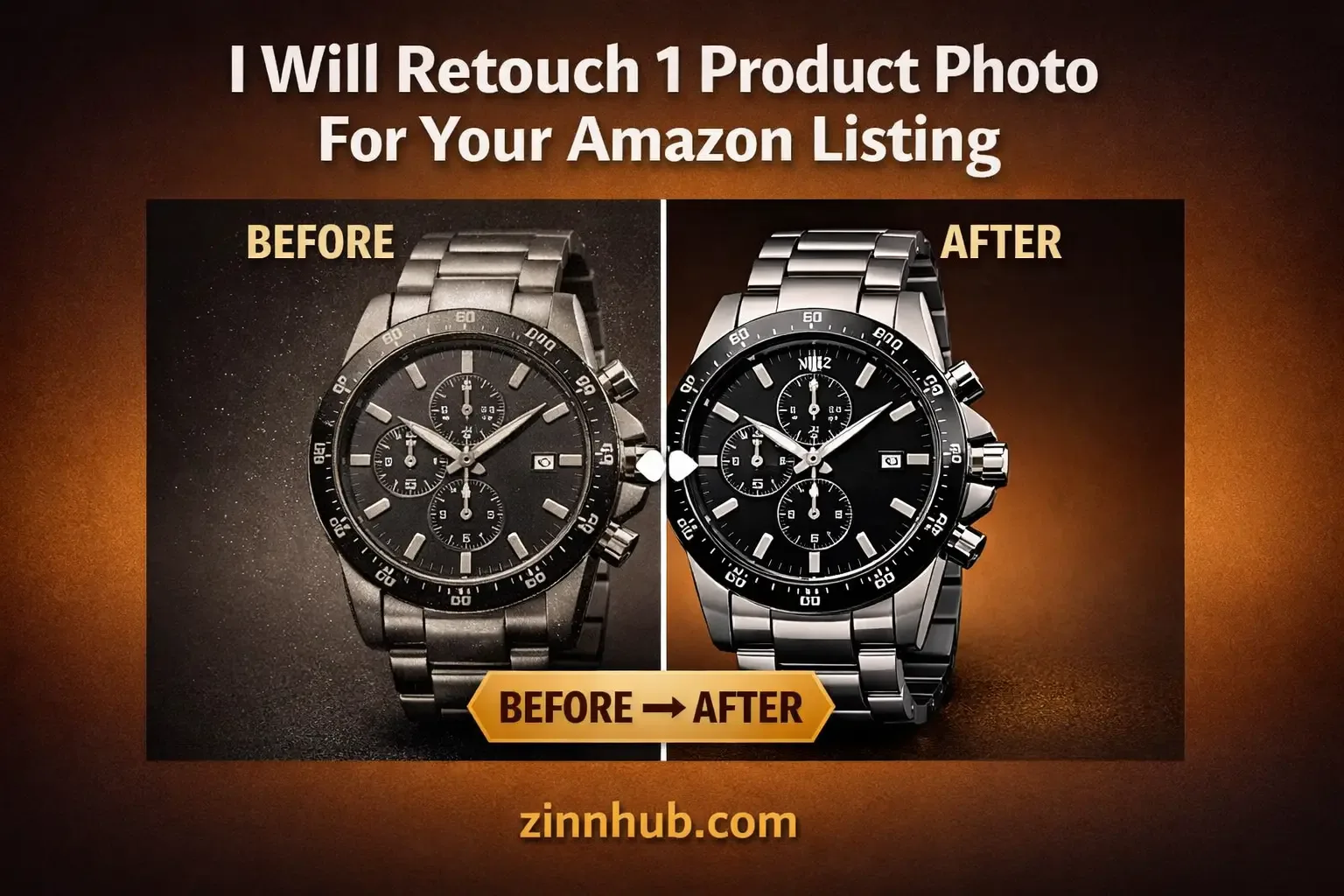 I Will Retouch One Product Photo For Your Amazon Listing 1 I Will Retouch One Product Photo For Your Amazon Listing — Available On Zinn Hub