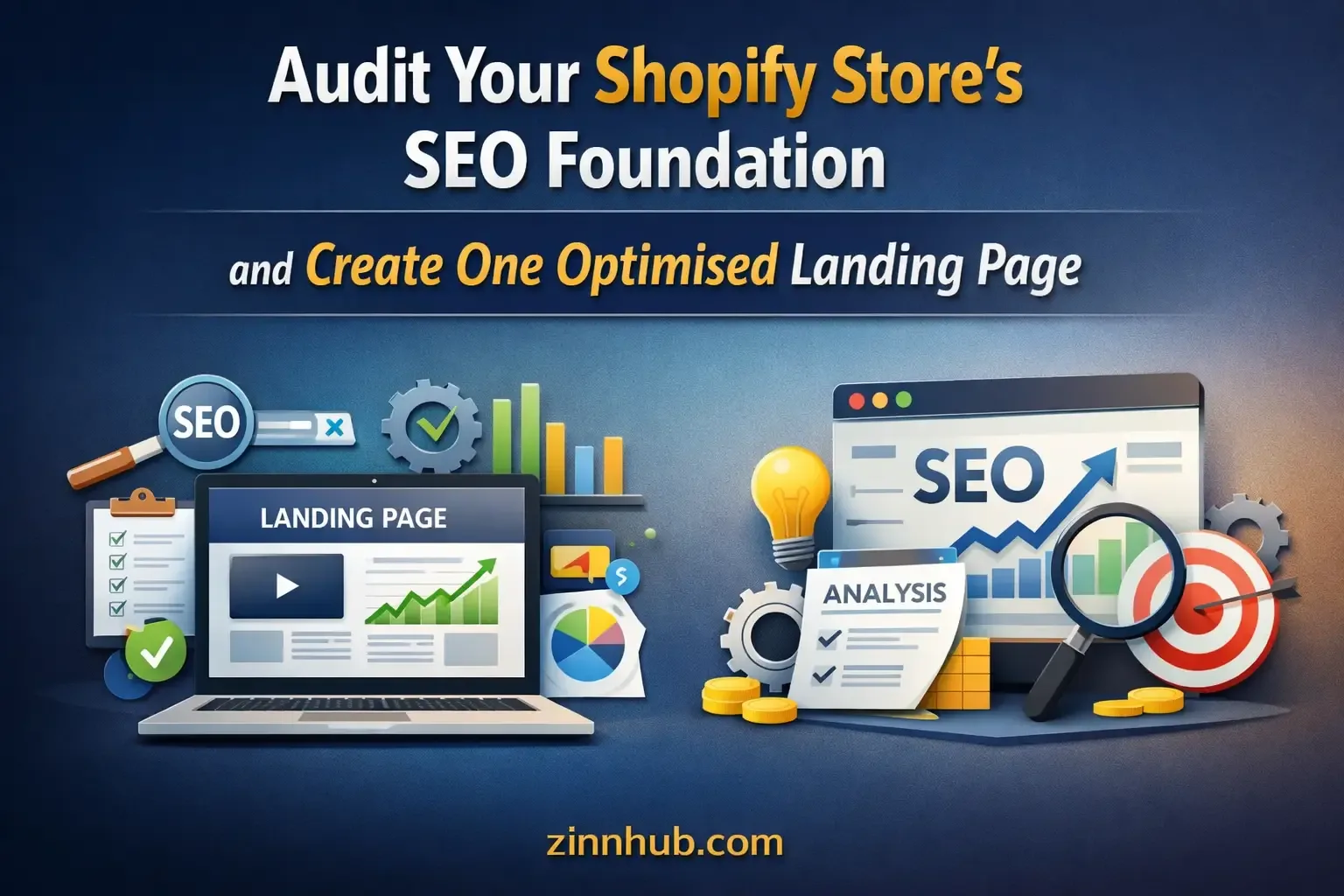 I Will Audit Your Shopify Store'S Seo Foundation And Create One Optimised Landing 1 I Will Audit Your Shopify Store'S Seo Foundation And Create One Optimised Landing — Available On Zinn Hub