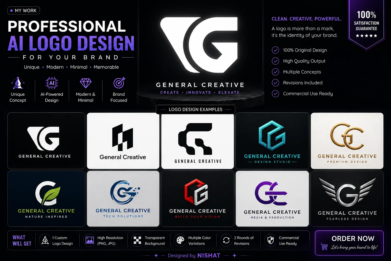 I Will Create A Professional Ai-Powered Logo Design For Your Brand 1 I Will Create A Professional Ai-Powered Logo Design For Your Brand — Available On Zinn Hub