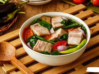 I Will provide an authentic Sinigang na Baboy recipe with a step-by-step guide.