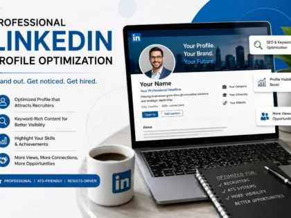I Will optimize your LinkedIn profile to attract recruiters and job opportunities