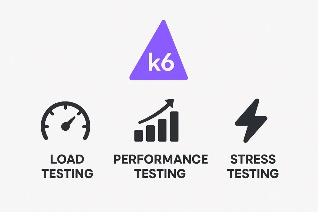 I will do website load performance stress testing using k6 and provide detailed reports