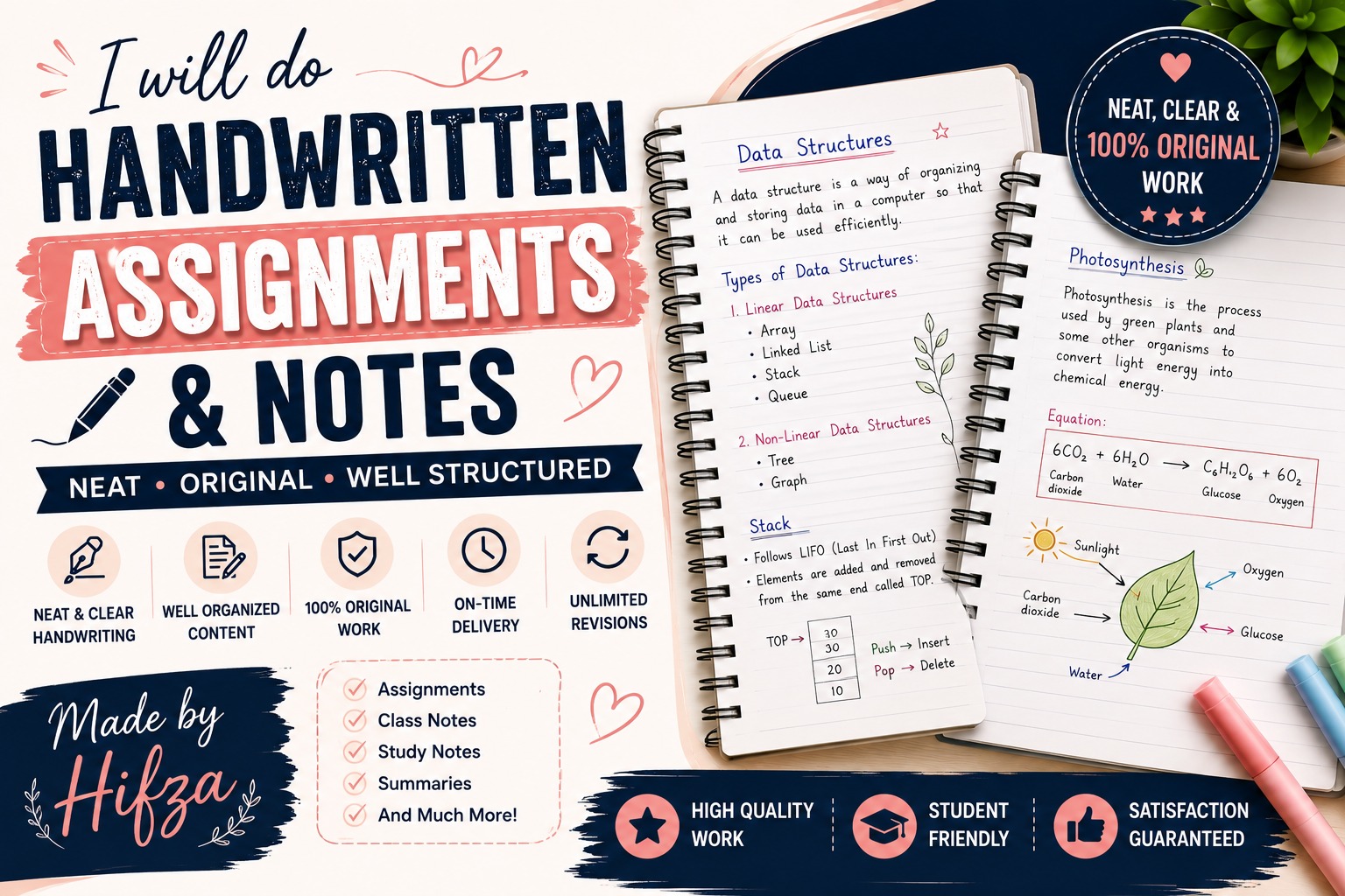 I Will Write Neat Handwritten Notes And Assignments In English And Urdu 3 I Will Write Neat Handwritten Notes And Assignments In English And Urdu - Image 3