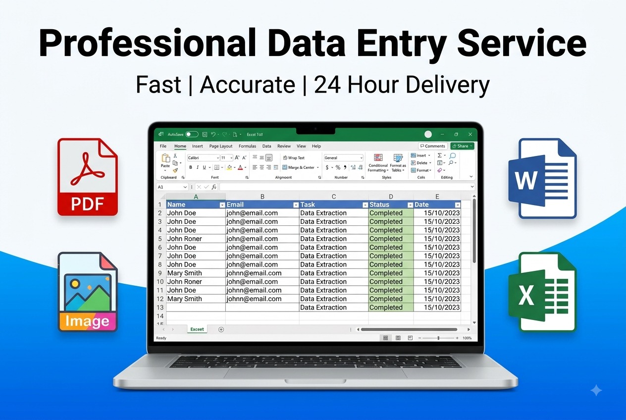 Excel, Word va Google Sheetsda tez va aniq maʼlumotlarni kiritishni taʼminlayman 2 Excel, Word va Google Sheetsda tez va aniq maʼlumotlarni kiritishni taʼminlayman - Tasvir 2