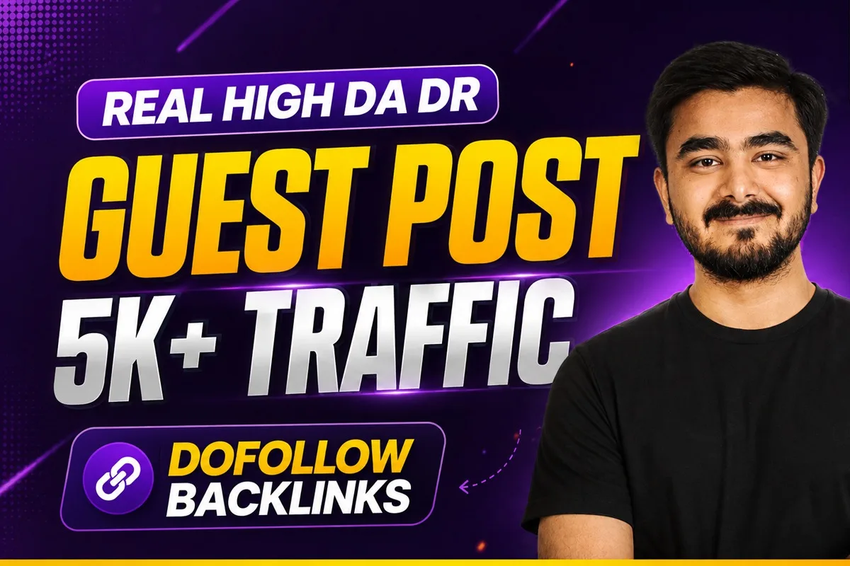Pubblicherò guest post su siti con traffico reale di oltre 5K, backlink dofollow 1 Pubblicherò guest post su siti con traffico reale di oltre 5K, backlink dofollow