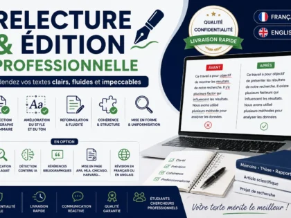 I Will Proofread and Edit Your Academic Thesis, Dissertation or Research Paper
