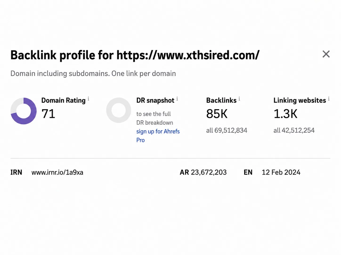 म तपाईंको Ahrefs Dr लाई 70 प्लस 2 मा बढाउनको लागि उच्च अधिकार Dofollow ब्याकलिङ्कहरू निर्माण गर्नेछु म तपाईंको Ahrefs Dr लाई 70 प्लसमा बढाउनको लागि उच्च अधिकार Dofollow ब्याकलिङ्कहरू निर्माण गर्नेछु - छवि 2