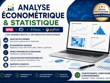 I Will conduct advanced econometric modeling and statistical data analysis with R, Python and SPSS