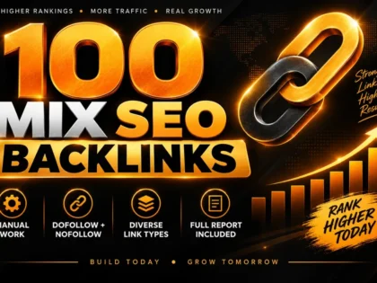 Men turli platformalarda toʻliq hisobot bilan 100 ta qoʻlda White Hat SEO havolalarini yarataman