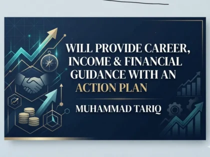 I Will Provide Career, Income & Financial Guidance With an Action Plan