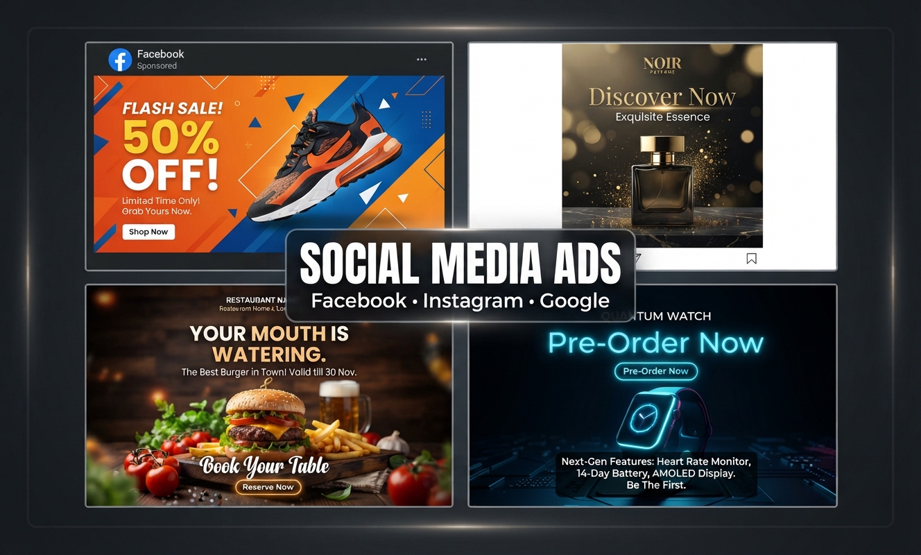 Navrhnu poutavé bannery pro sociální média a reklamní kreativy pro vaši značku 1 Navrhnu poutavé bannery pro sociální média a reklamní kreativy pro vaši značku