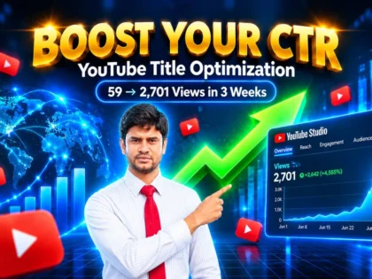 I Will Research and Rewrite Your YouTube Title and Tags to Boost Views and CTR