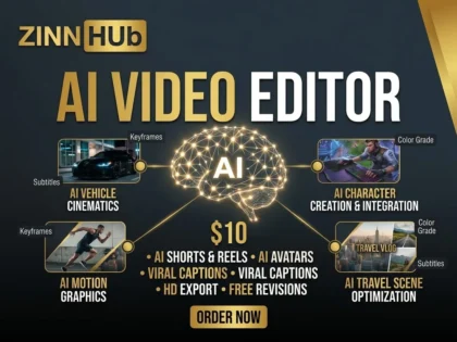 Do të editoj video, rrotulla dhe shkurtime virale të AI me titra profesionalë 2 Do të editoj video, rrotulla dhe shkurtime virale të AI me titra profesionalë — në dispozicion në Zinn Hub