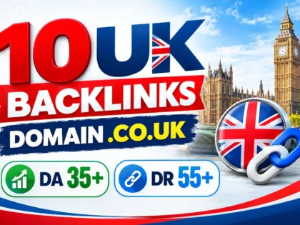 Mən.co.uk domenlərindən 10 B&ouml;y&uuml;k Britaniya geri bağlantısı quracağam DA 35+ DR 55+