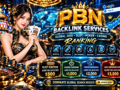 I Will Build High DA PBN Backlinks for Casino, Slot, and iGaming Websites
