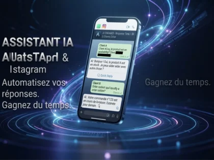 Voi crea un chatbot AI personalizat pentru WhatsApp și Instagram pentru a automatiza răspunsurile clienților dvs. 24/7
