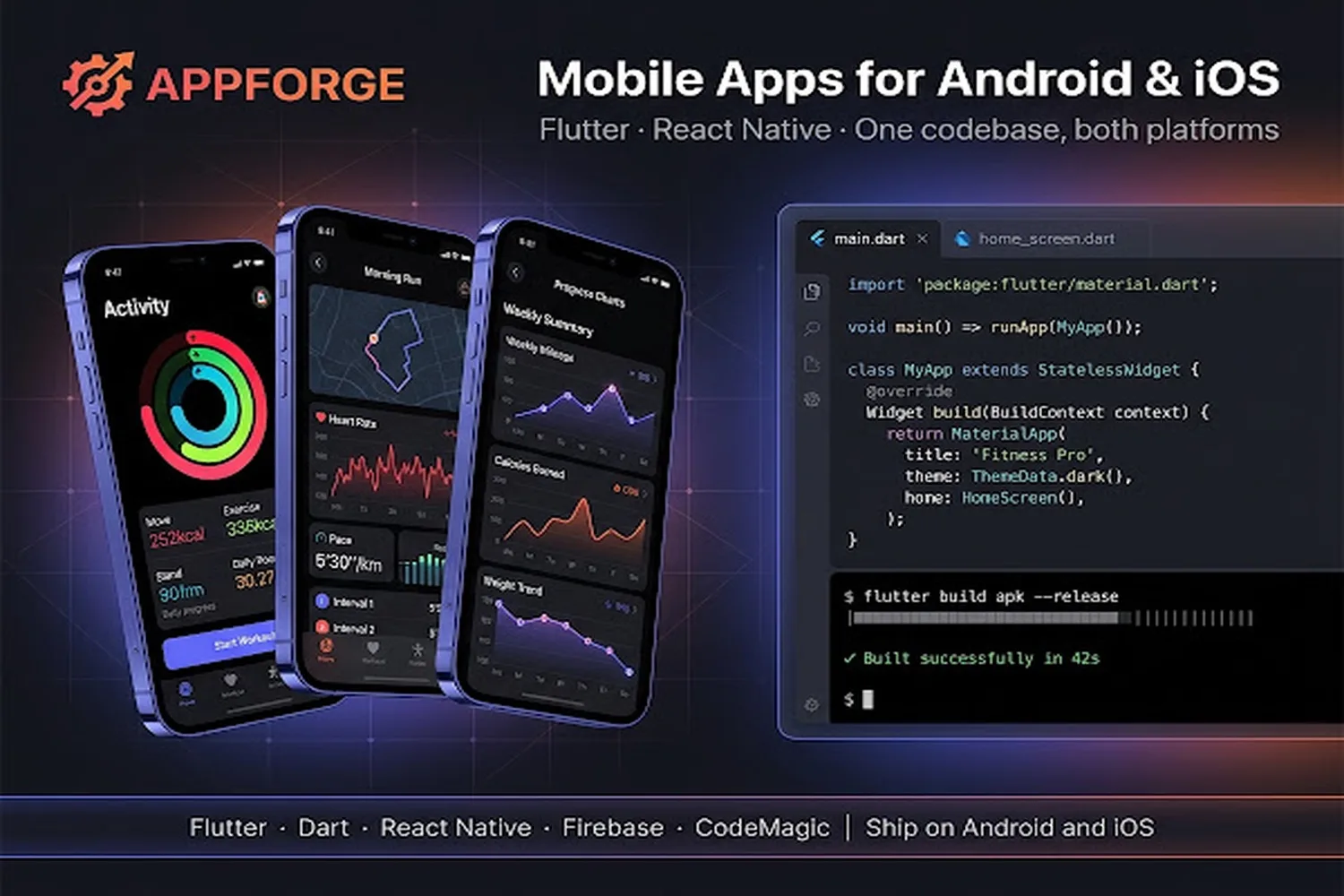 Ich werde eine plattformübergreifende mobile App für Android und iOS mit Flutter oder React Native erstellen 5 Ich werde eine plattformübergreifende mobile App für Android und iOS mit Flutter oder React Native erstellen - Bild 5